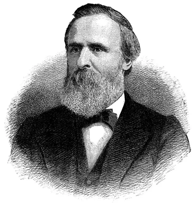 Framed Print : Rutherford Birchard Hayes, 19th President of USA Framed Print : Rutherford Birchard Hayes, 19th President of USA