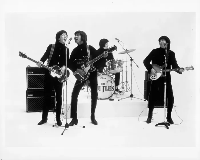 Framed Print : The Rutles On TV Framed Print : The Rutles On TV