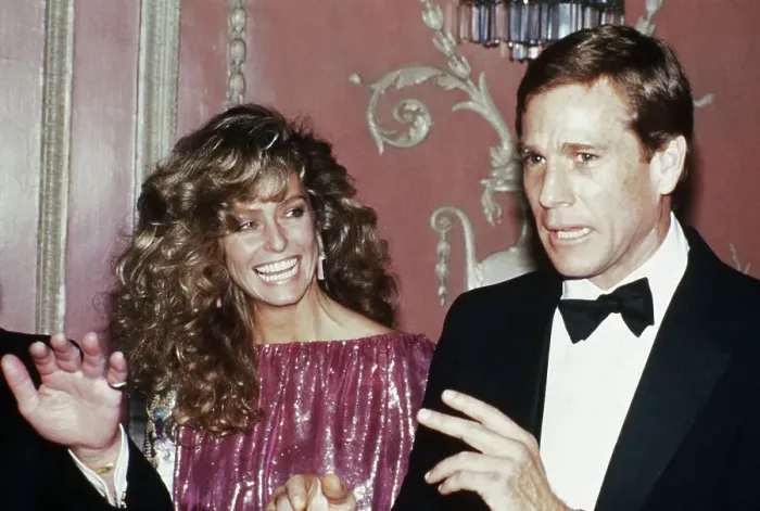 Framed Print : Ryan O'Neal Speaking with Press Alongside Farrah Fawcett Framed Print : Ryan O'Neal Speaking with Press Alongside Farrah Fawcett