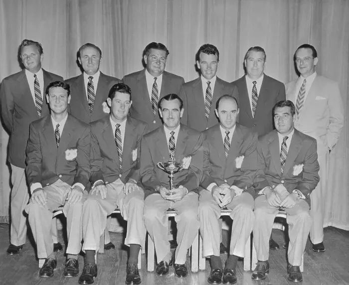 Framed Print : Ryder Cup Golf Team in 1953 Framed Print : Ryder Cup Golf Team in 1953