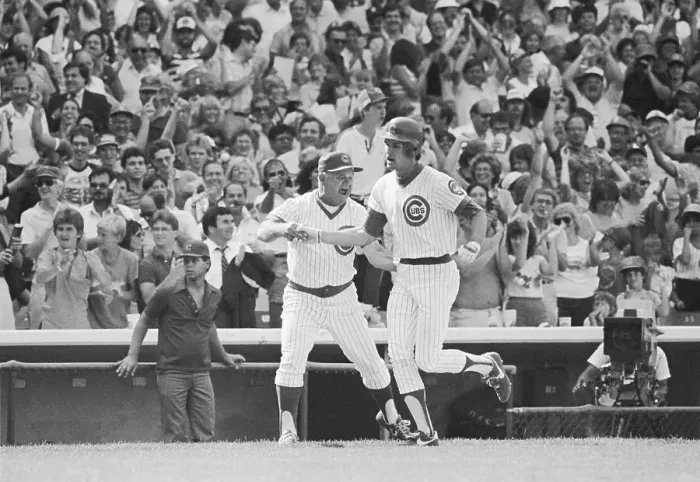 Framed Print : Ryne Sandberg Hits Winning Homer