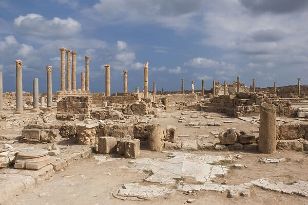 Sabratha. The ruins of Sabratha in Libya