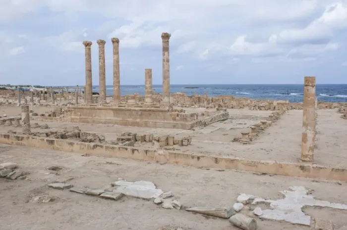 Framed Print : Sabratha. The forum Framed Print : Sabratha. The forum