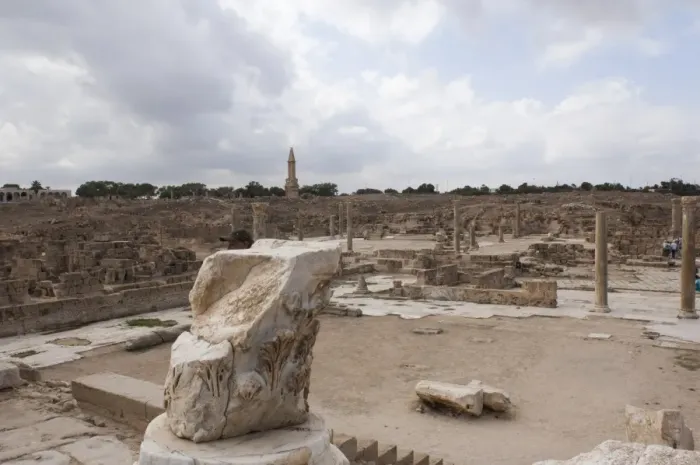 Framed Print : Sabratha. The forum Framed Print : Sabratha. The forum