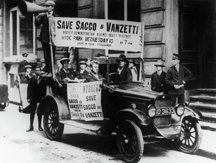 Framed Print : Sacco and Vanzetti Sympathizers Framed Print : Sacco and Vanzetti Sympathizers