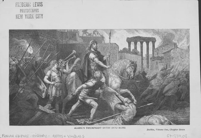 Framed Print : Sack Of Rome Framed Print : Sack Of Rome