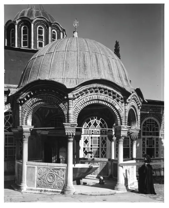 Framed Print : SACRED FOUNTAIN OF THE MONASTERY Framed Print : SACRED FOUNTAIN OF THE MONASTERY