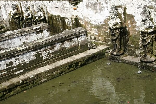 Sacred fountains of Goa Gajah