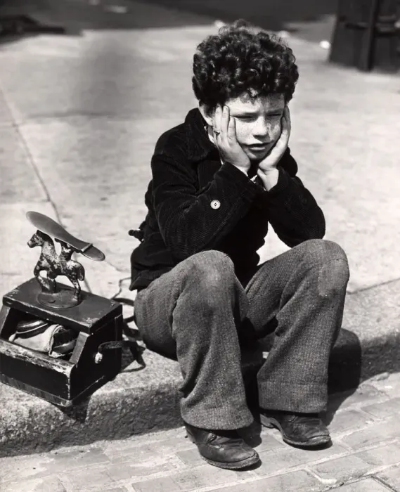 Framed Print : Sad Boy, Curly Hair Sitting On Curb Patched Trousers Shoeshine Kit Work Working Worker Shoe Shine Poor Poverty Depression Rrr Retro Framed Print : Sad Boy, Curly Hair Sitting On Curb Patched Trousers Shoeshine Kit Work Working Worker Shoe Shine Poor Poverty Depression Rrr Retro