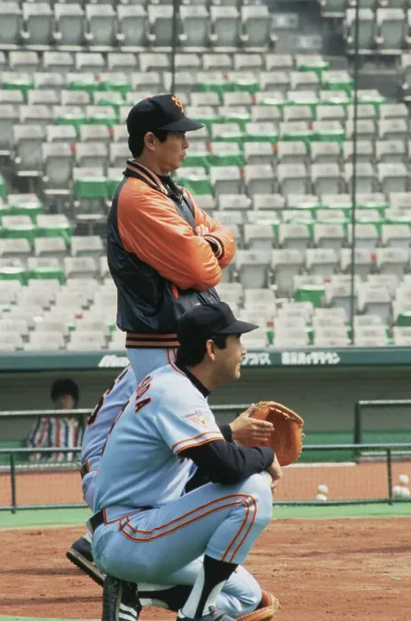 Framed Print : Sadaharu Oh with Tokyo Giants Player Framed Print : Sadaharu Oh with Tokyo Giants Player