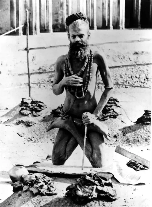 Framed Print : Sadhu Penance Framed Print : Sadhu Penance