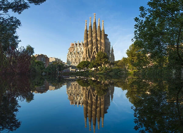 Sagrada Familia at Spain, Barcelona