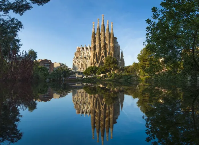 Framed Print : Sagrada Familia at Spain, Barcelona Framed Print : Sagrada Familia at Spain, Barcelona