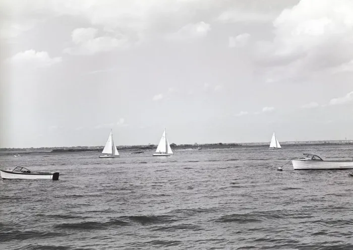 Framed Print : Sailboats on lake Framed Print : Sailboats on lake