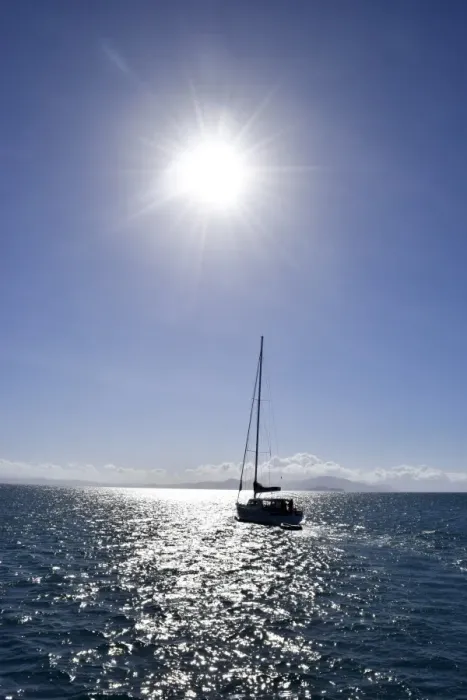 Framed Print : Sailing at The Great Barrier Reef Framed Print : Sailing at The Great Barrier Reef