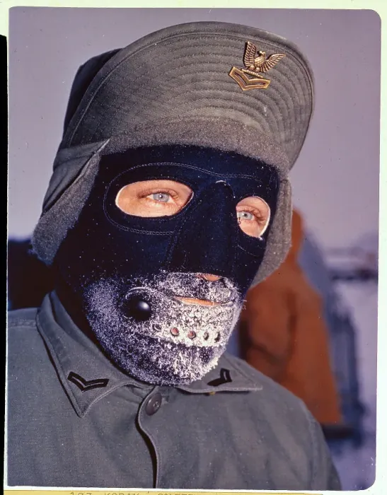 Framed Print : Sailor Wearing a Face Mask Framed Print : Sailor Wearing a Face Mask