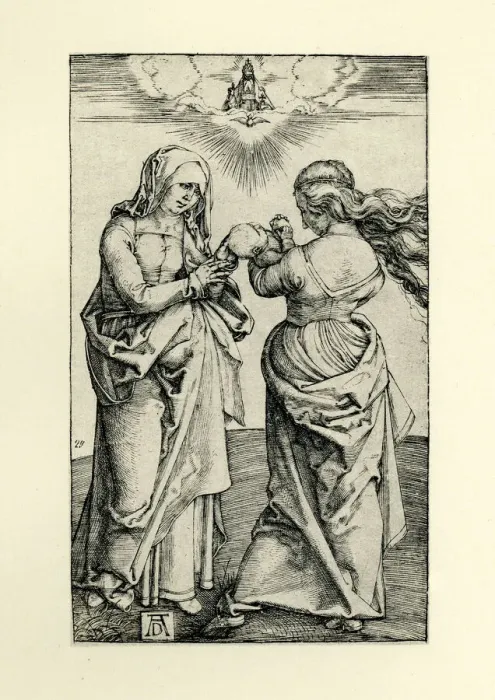 Framed Print : Saint Anne and the Virgin Mary Framed Print : Saint Anne and the Virgin Mary