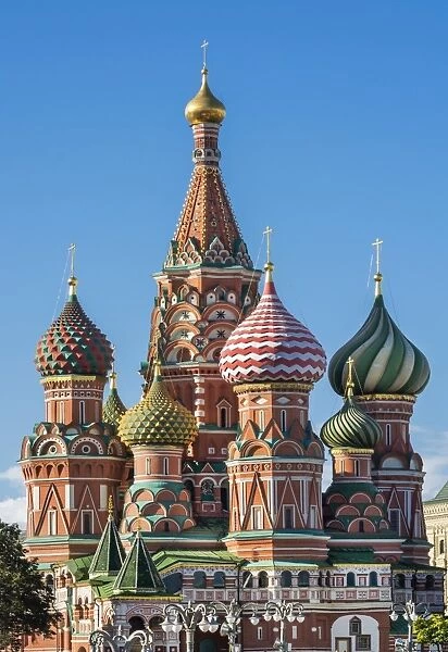 Saint Basils cathedral in Moscow, Russia