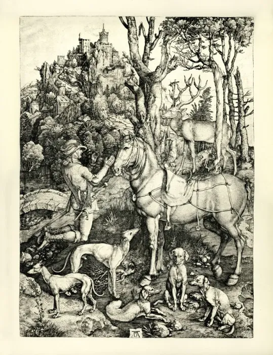 Framed Print : Saint Eustace Framed Print : Saint Eustace