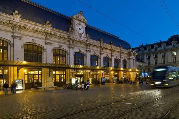 The Saint Jean Building Station, Bordeaux, Gironde, Aquitaine, France