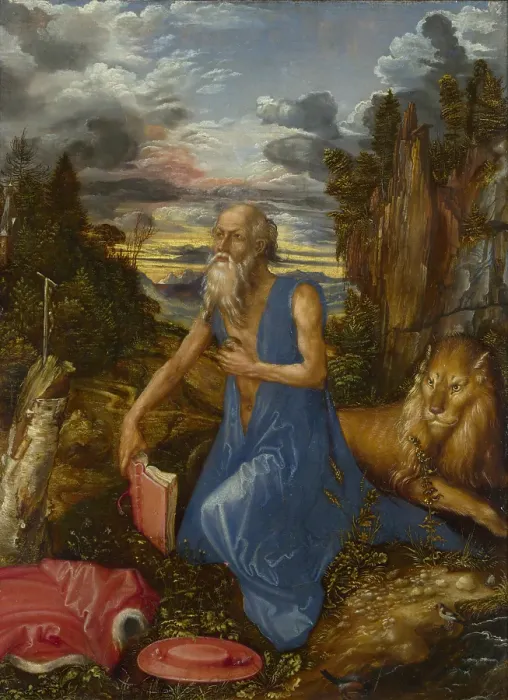 Framed Print : Saint Jerome, c. 1496. Artist: Dürer, Albrecht (1471-1528) Framed Print : Saint Jerome, c. 1496. Artist: Dürer, Albrecht (1471-1528)