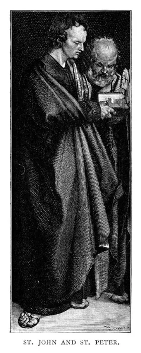Framed Print : Saint John And Saint Peter by Albrecht Durer Framed Print : Saint John And Saint Peter by Albrecht Durer