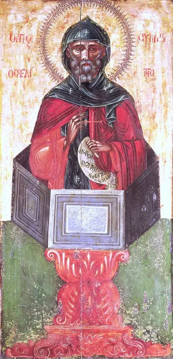 Framed Print : Saint Simeon Stylite Framed Print : Saint Simeon Stylite