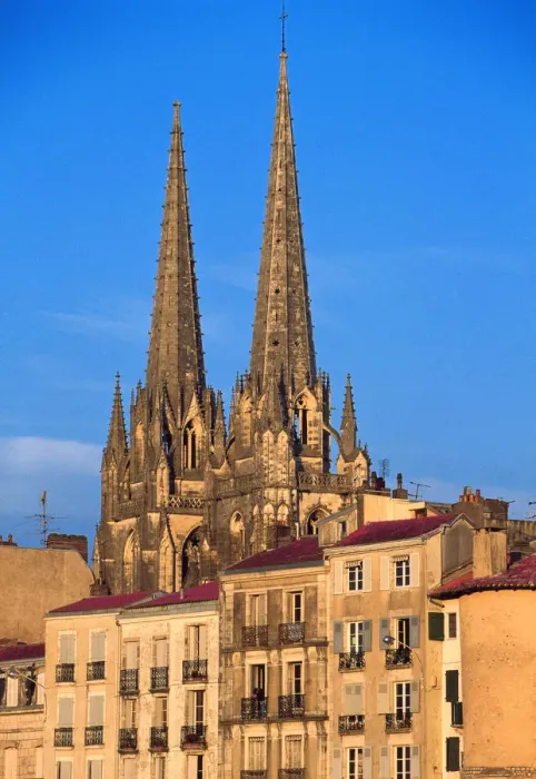 Framed Print : Sainte Marie Cathedral in Bayonne Framed Print : Sainte Marie Cathedral in Bayonne