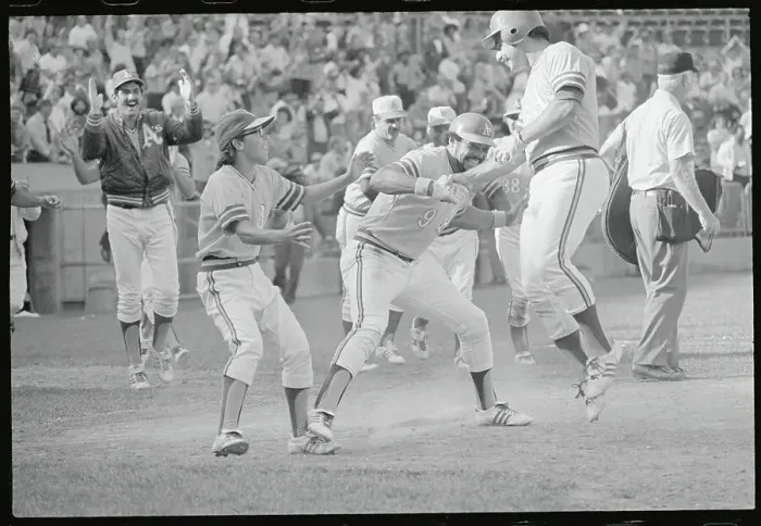 Framed Print : Sal Bando and Reggie Jackson Holding Hands Framed Print : Sal Bando and Reggie Jackson Holding Hands