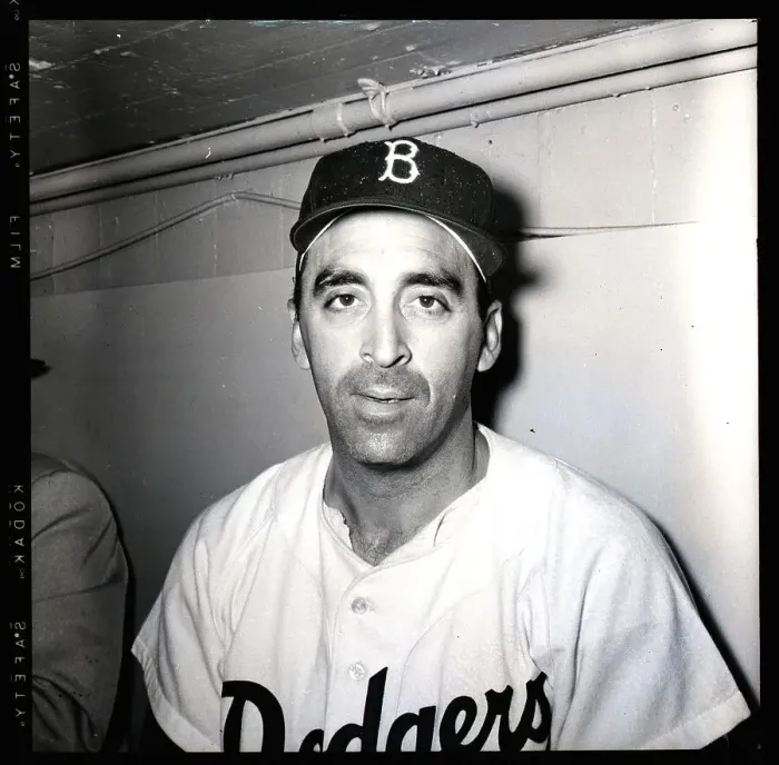 Framed Print : Sal Maglie In Dodgers Uniform;Headshould Framed Print : Sal Maglie In Dodgers Uniform;Headshould
