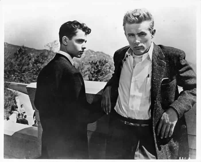 Framed Print : Sal Mineo And James Dean In Rebel Without A Cause Framed Print : Sal Mineo And James Dean In Rebel Without A Cause