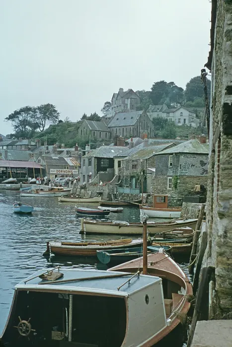 Framed Print : Salcombe. Boats in the harbour at Salcombe in Devon, England, circa 1955 Framed Print : Salcombe. Boats in the harbour at Salcombe in Devon, England, circa 1955