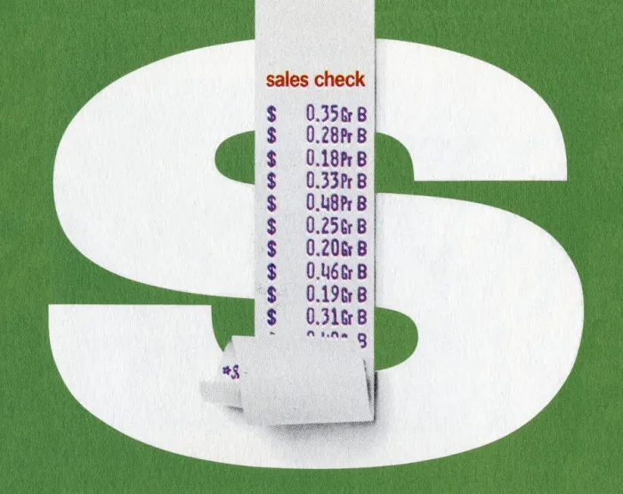 Framed Print : Sales Receipt Dollar Sign Framed Print : Sales Receipt Dollar Sign