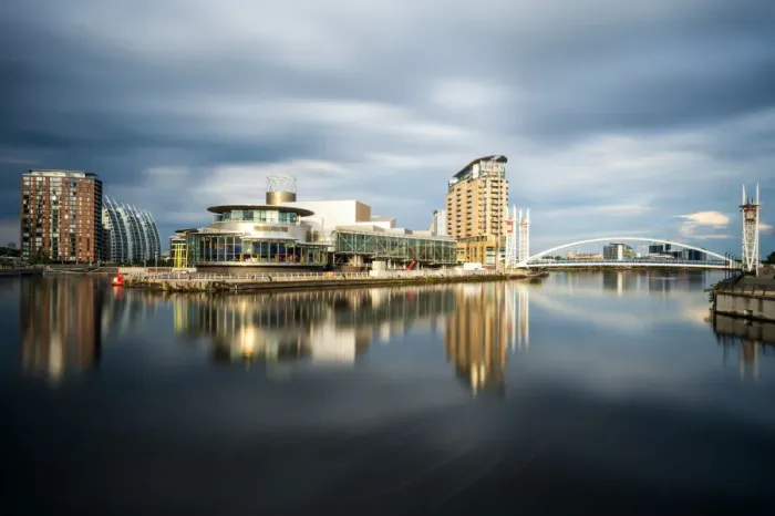 Framed Print : Salford Quays, Manchester Framed Print : Salford Quays, Manchester