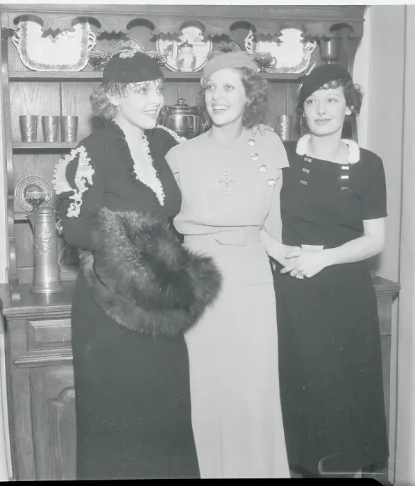 Framed Print : Sally Blane, Loretta Young, and Polly Ann Young Smiling Framed Print : Sally Blane, Loretta Young, and Polly Ann Young Smiling