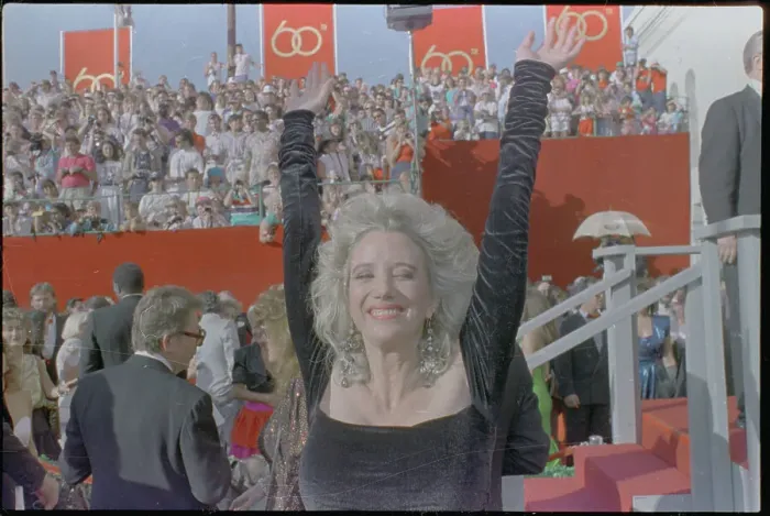 Framed Print : Sally Kirkland Raising Her Arms Framed Print : Sally Kirkland Raising Her Arms