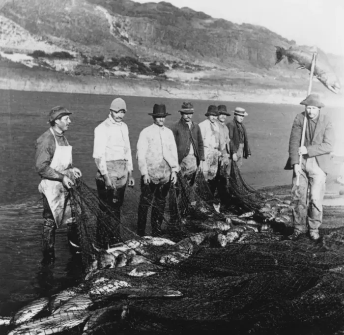 Framed Print : Salmon Fishermen Framed Print : Salmon Fishermen