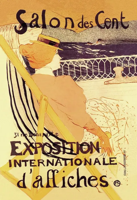 Framed Print : Salon des Cent: Exposition Internationale d'Affiches Framed Print : Salon des Cent: Exposition Internationale d'Affiches
