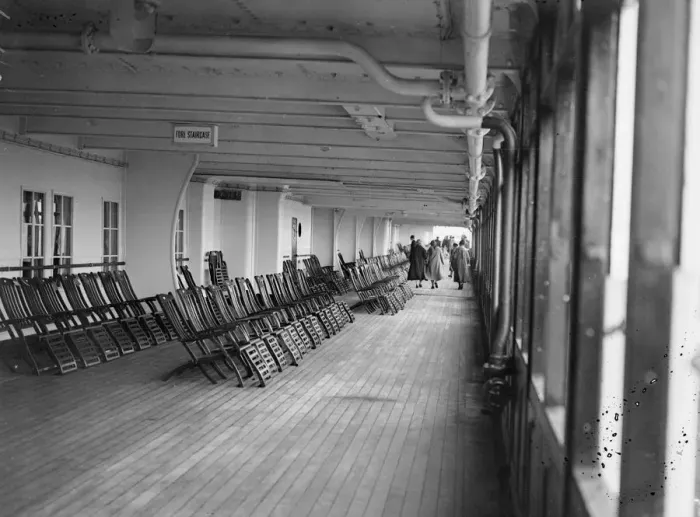Framed Print : Saloon Deck Framed Print : Saloon Deck