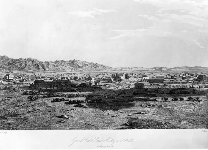 Framed Print : Salt Lake City, Utah Framed Print : Salt Lake City, Utah