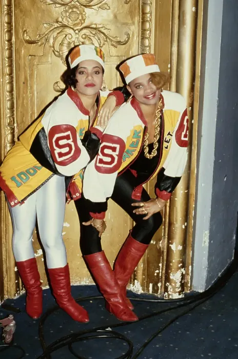 Framed Print : Salt-N-Pepa, American Hip Hop Band Framed Print : Salt-N-Pepa, American Hip Hop Band