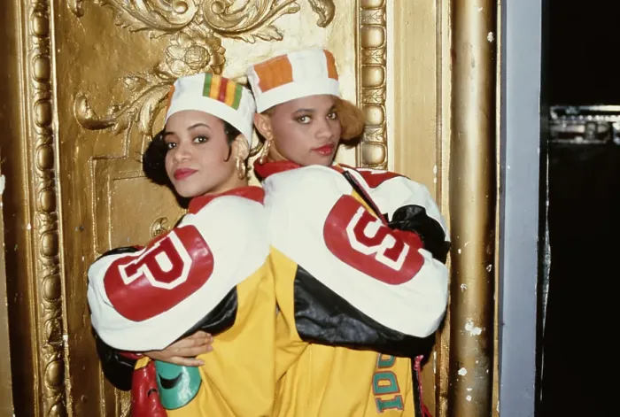 Framed Print : Salt-N-Pepa, American Hip Hop Band Framed Print : Salt-N-Pepa, American Hip Hop Band