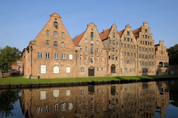 Framed Print : The salt warehouses, Lubeck, Schleswig-Holstein, Germany Framed Print : The salt warehouses, Lubeck, Schleswig-Holstein, Germany