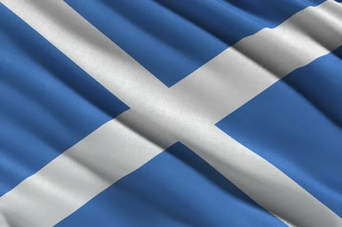 Framed Print : Saltire, flag of Scotland Framed Print : Saltire, flag of Scotland