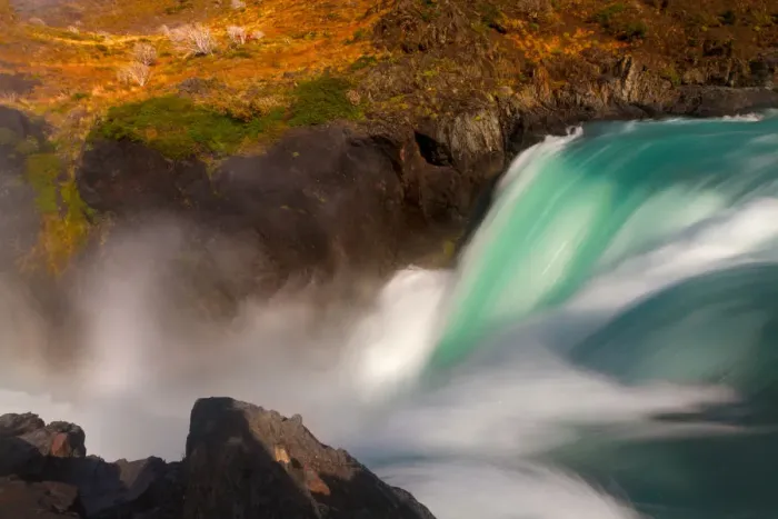 Framed Print : Salto Grande waterfall