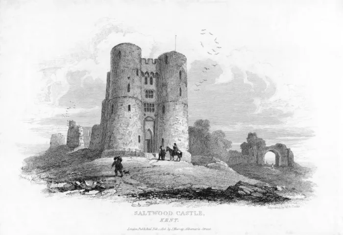 Framed Print : Saltwood Castle Framed Print : Saltwood Castle