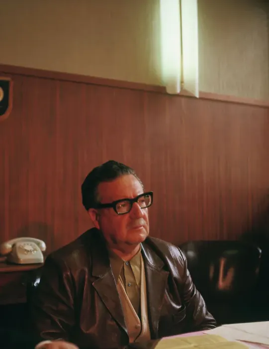 Framed Print : Salvador Allende in His Office Framed Print : Salvador Allende in His Office