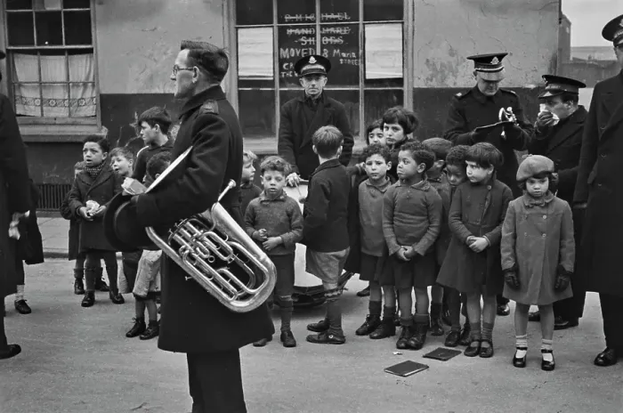 Framed Print : Salvation Army Band Framed Print : Salvation Army Band