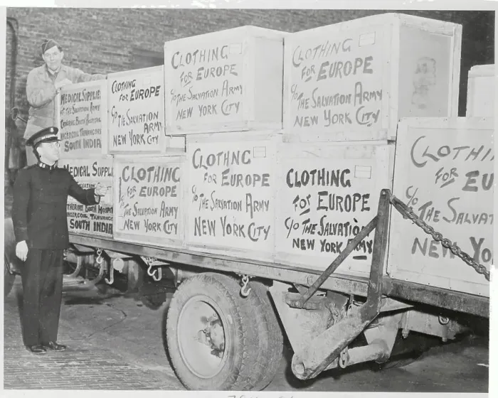 Framed Print : Salvation Army Workers