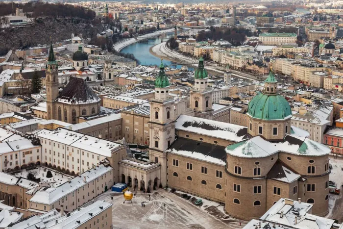 Framed Print : Salzburg Cathedral Framed Print : Salzburg Cathedral